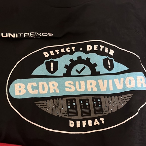 T-Shirts LOT New Splunk,Stackhawk,Unitrends & Converge (ALL 5) 3 L,1 M & 1 S - Picture 3 of 12